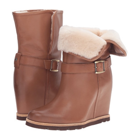 ugg ellecia wedge boots